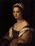 Portrait of the Artists Wife Andrea del Sarto